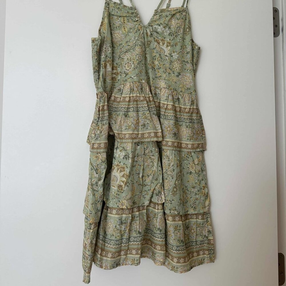 Mini floral summer dress